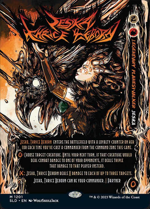 Jeska, Thrice Reborn (1201) [Secret Lair Drop] [Full Art]