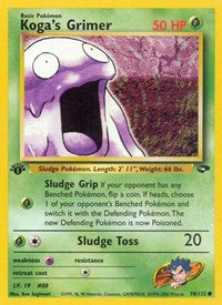 Koga's Grimer (078/132) [Gym Challenge (Unlimited)]