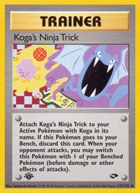 Koga's Ninja Trick (115/132) [Gym Challenge (Unlimited)]
