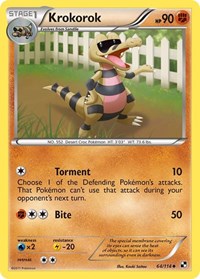 Krokorok (64/114) [Black and White]
