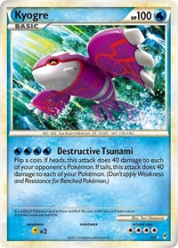 Kyogre (Shiny) (SL6) [Call of Legends]