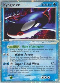 Kyogre ex (94/101) [Hidden Legends]