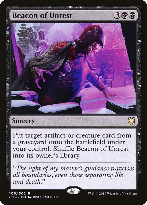 Beacon of Unrest (105) [Commander 2019]