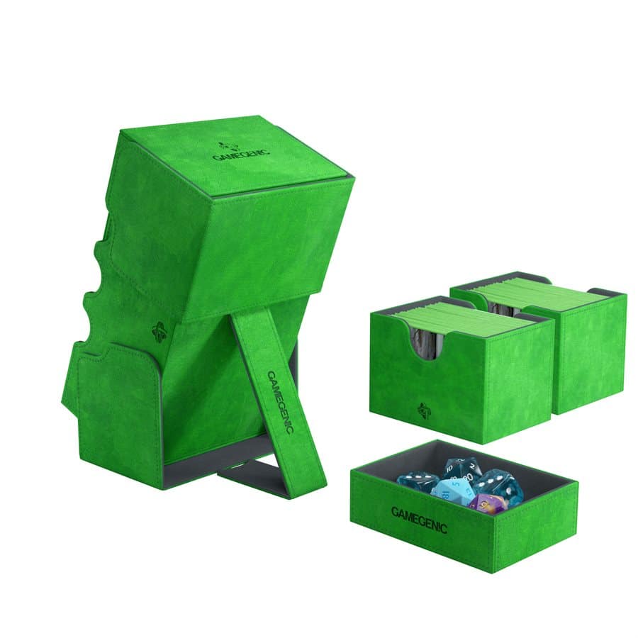 GameGenic Deck Box: Stronghold Convertible Green image 2