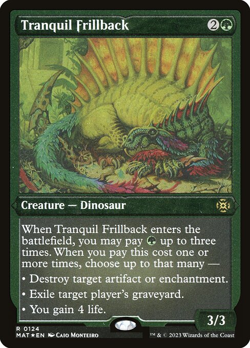 Tranquil Frillback (124) [March of the Machine: The Aftermath]