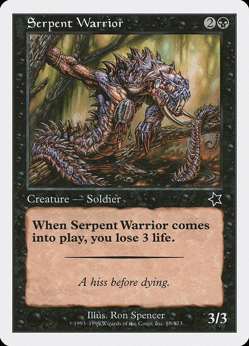 Serpent Warrior (88) [Starter 1999]
