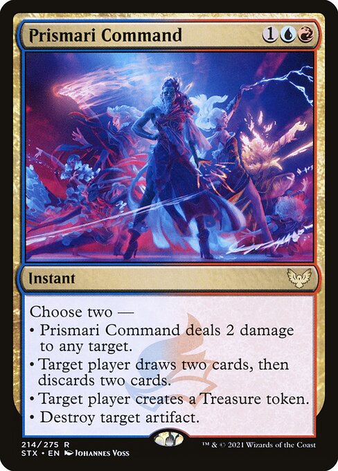 Prismari Command (214) [Strixhaven: School of Mages]