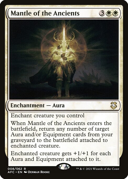 Mantle of the Ancients (8) [Forgotten Realms Commander]
