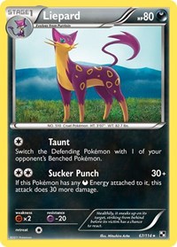 Liepard (67/114) [Black and White]