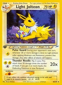 Light Jolteon (048/105) [Neo Destiny (Unlimited)]