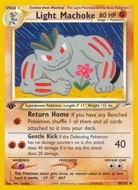 Light Machoke (049/105) [Neo Destiny (Unlimited)]