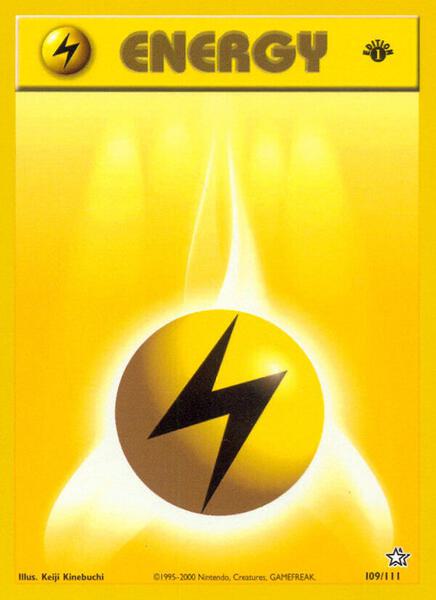 Lightning Energy (109/111) [Neo Genesis (Unlimited)]