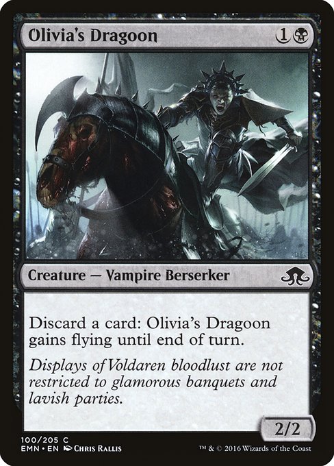 Olivia's Dragoon (100) [Eldritch Moon]