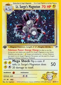 Lt. Surge's Magneton (008/132) [Gym Heroes (Unlimited)]