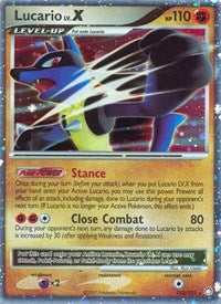 Lucario LV.X (122/123) [Mysterious Treasures]