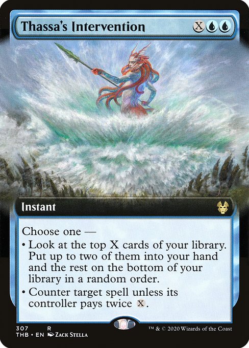 Thassa's Intervention (307) [Theros Beyond Death] [Extended Art]