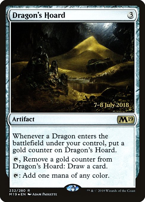Dragon's Hoard (232s) [Core Set 2019 Promos]