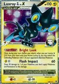 Luxray GL Lv.X (109/111) [Rising Rivals]