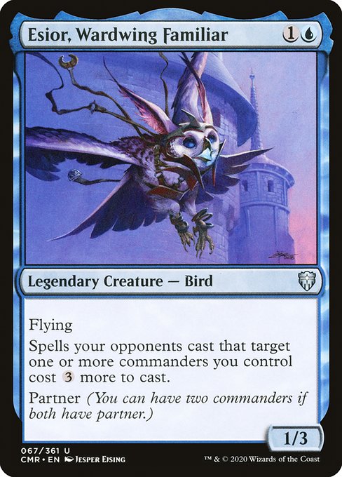 Esior, Wardwing Familiar (67) [Commander Legends]