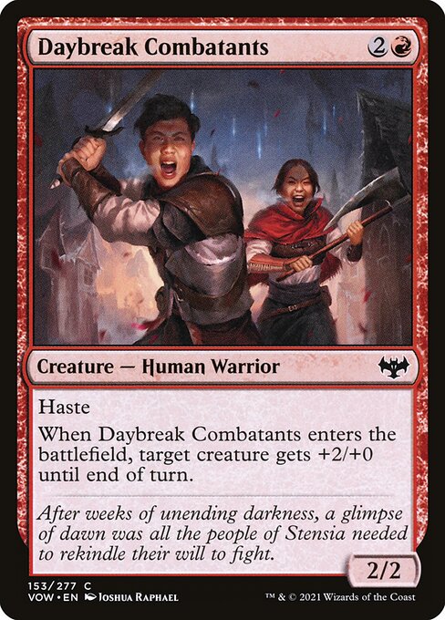 Daybreak Combatants (153) [Innistrad: Crimson Vow]