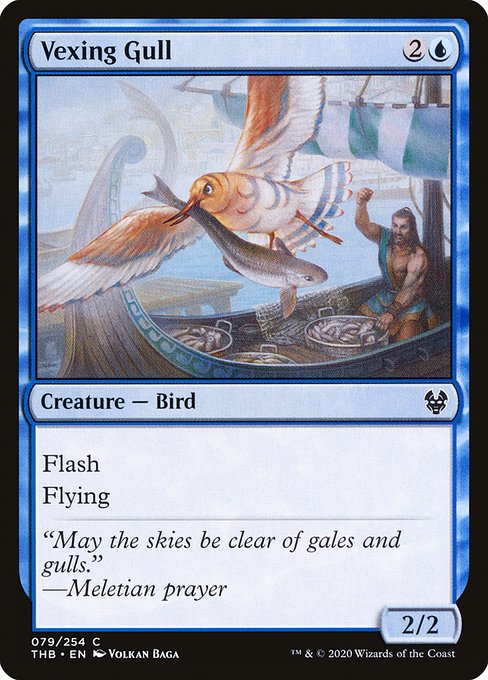 Vexing Gull (79) [Theros Beyond Death]