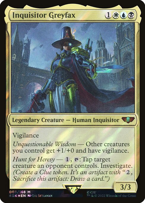 Inquisitor Greyfax (3) [Warhammer 40,000 Commander]