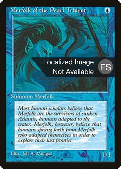 Merfolk of the Pearl Trident (86) [Fourth Edition Foreign Black Border]