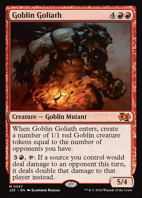 Goblin Goliath (557) [Foundations Jumpstart]