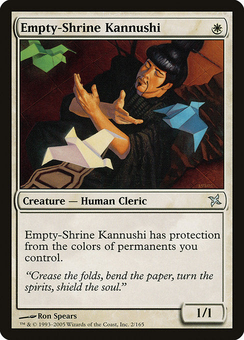 Empty-Shrine Kannushi (2) [Betrayers of Kamigawa]