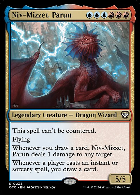 Niv-Mizzet, Parun (235) [Outlaws of Thunder Junction Commander]