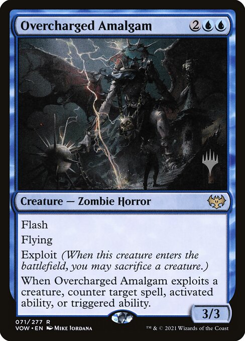 Overcharged Amalgam (71p) [Innistrad: Crimson Vow Promos]