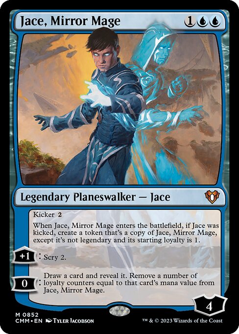 Jace, Mirror Mage (852) [Commander Masters]