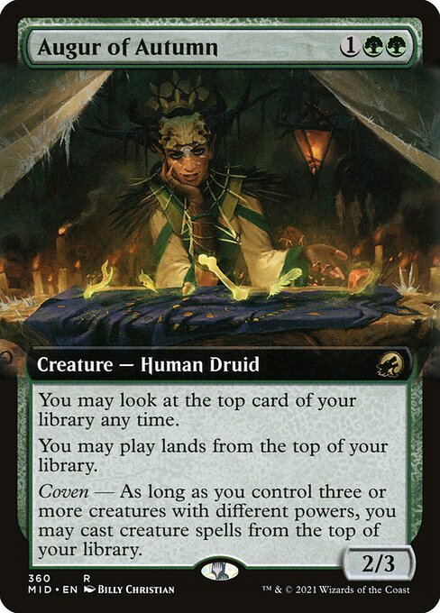 Augur of Autumn (360) [Innistrad: Midnight Hunt] [Extended Art]