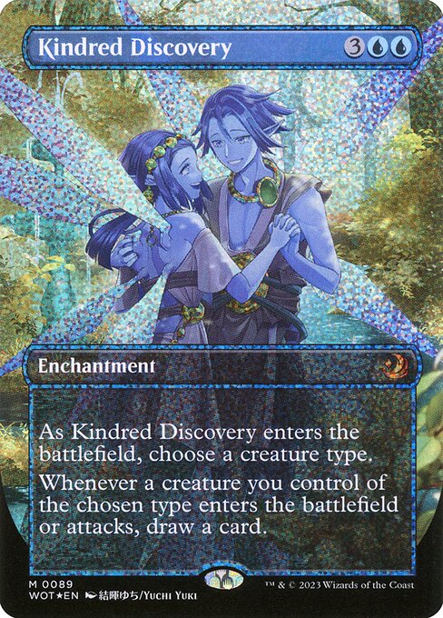 Kindred Discovery (89) [Wilds of Eldraine: Enchanting Tales] [Borderless]