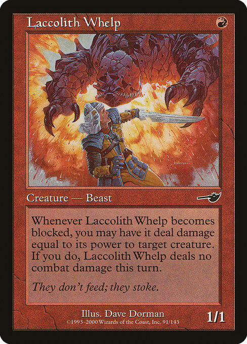 Laccolith Whelp (91) [Nemesis]