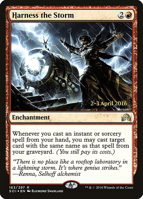 Harness the Storm (163s) [Shadows over Innistrad Promos]