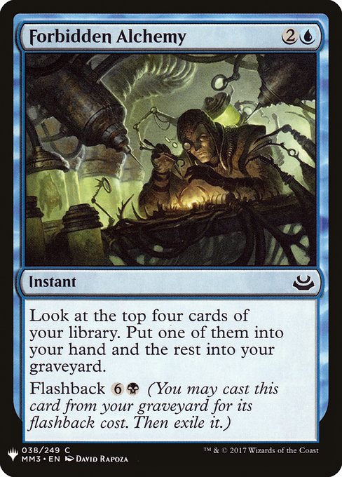 Forbidden Alchemy (MM3-38) [The List]
