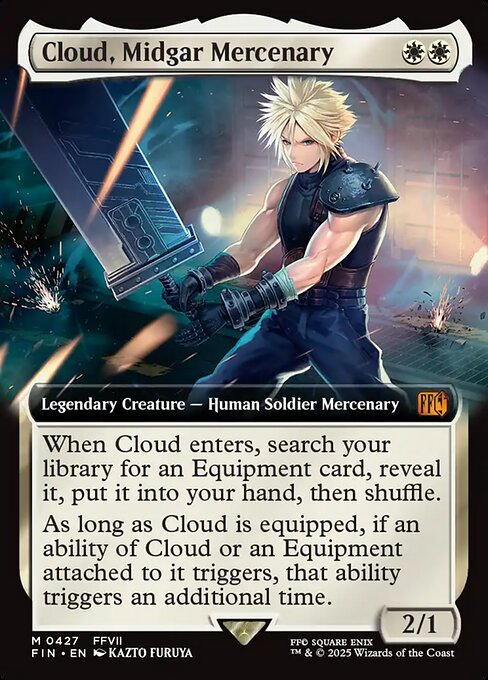 Cloud, Midgar Mercenary (427) [Final Fantasy]