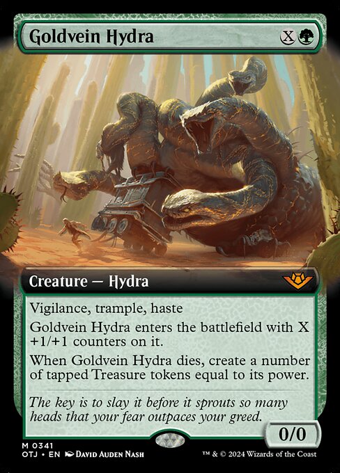 Goldvein Hydra (341) [Outlaws of Thunder Junction]