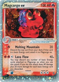 Magcargo ex (95/97) [Dragon]