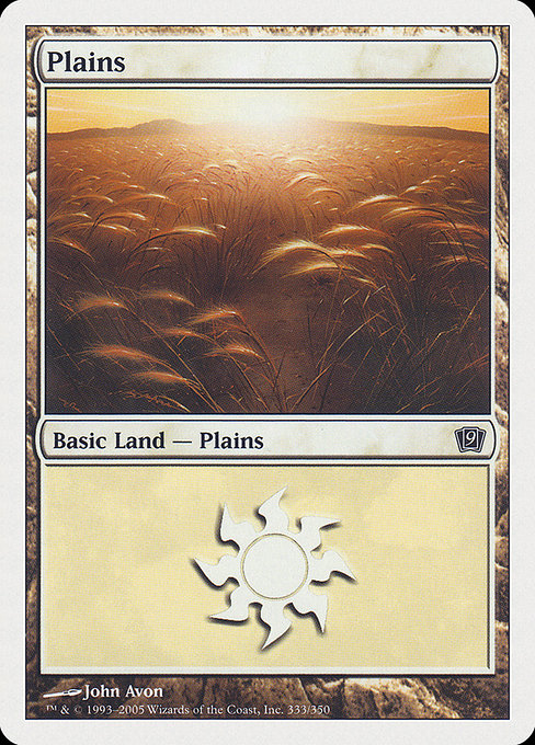Plains (333) (333) [Ninth Edition]