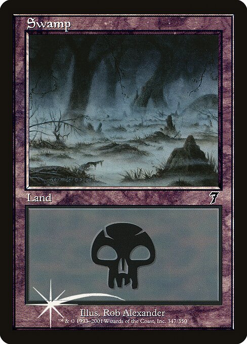 Swamp (347★) [Seventh Edition]