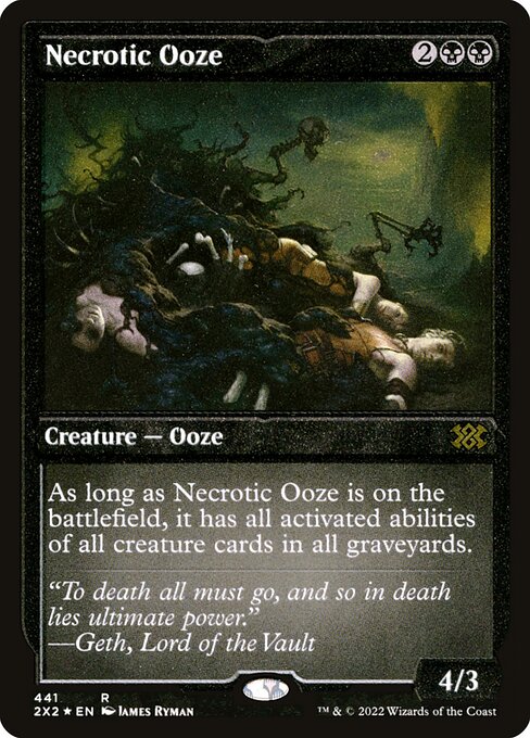 Necrotic Ooze (441) [Double Masters 2022]