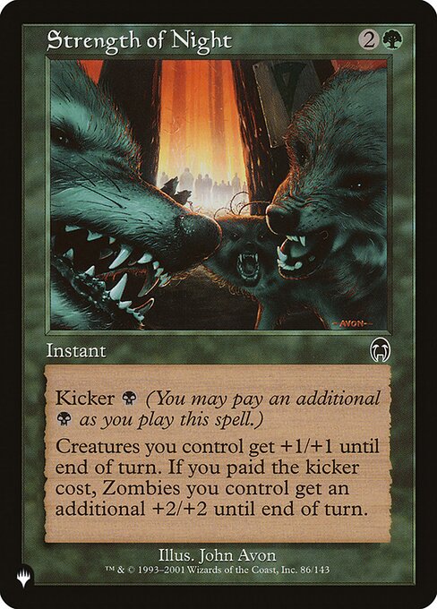Strength of Night (APC-86) [The List]