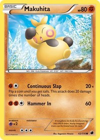 Makuhita (62/116) [Plasma Freeze]