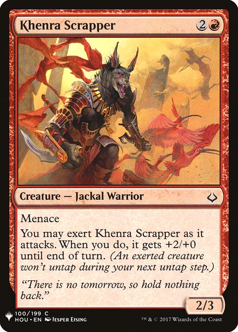 Khenra Scrapper (HOU-100) [The List]