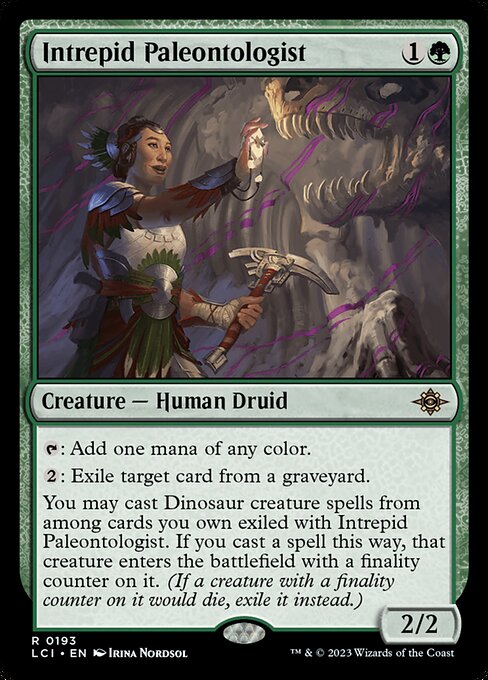 Intrepid Paleontologist (193) [The Lost Caverns of Ixalan]