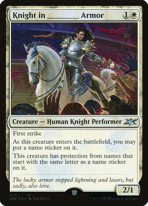Knight in _____ Armor (303) [Unfinity]