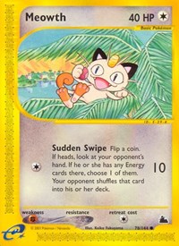 Meowth (078/144) [Skyridge]