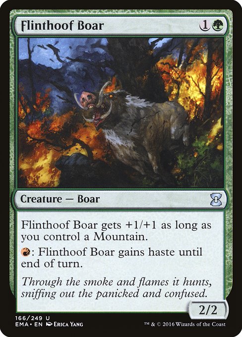 Flinthoof Boar (166) [Eternal Masters]